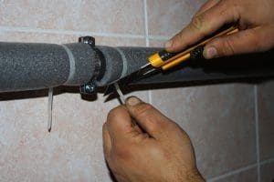 insulate pipes